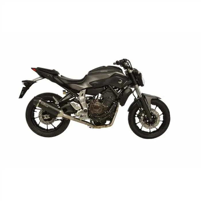 Leovince SBK Nero 2/1 Yamaha MT-07/ABS (FZ-07) inox