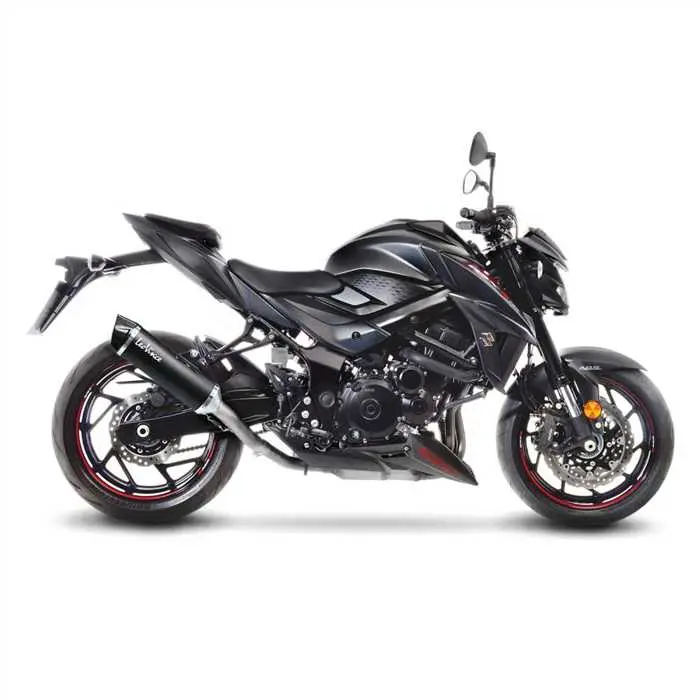 Échappement Leo Vince SBK nero Suzuki GSX-S 750/Z ABS inox