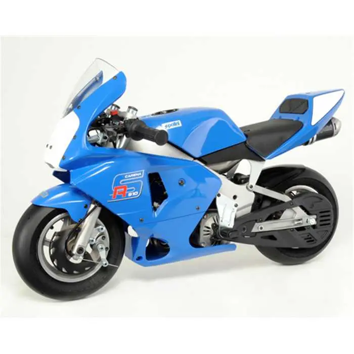 Minibike 910 carena RS air blue 6,26,5" wheels POLINI