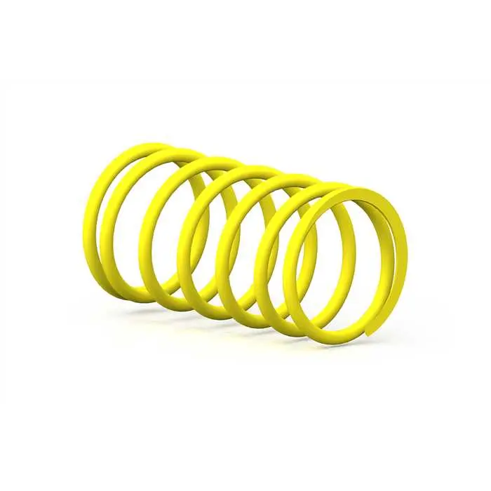 Malossi Yellow Variator Contrast Spring Ø 63.1x120mm Wire Ø 4.6