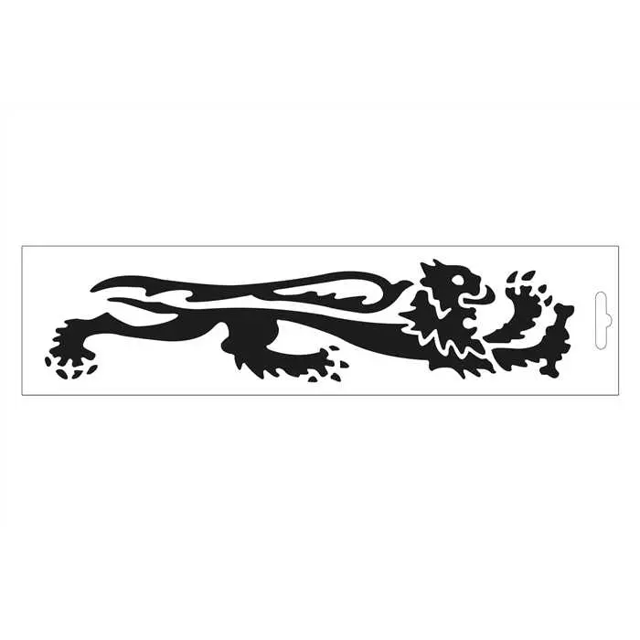 25 Leone Nero Aufkleber - rechts 23 cm Malossi