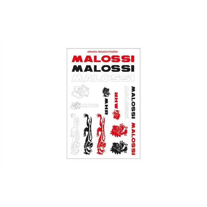 Mappe mit bunten Mini-Aufklebern Malossi 11x16,8 cm
