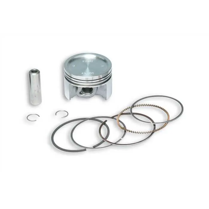 Piston Ø 44 alésage Ø 10 3 segments droit/racleur MALOSSI