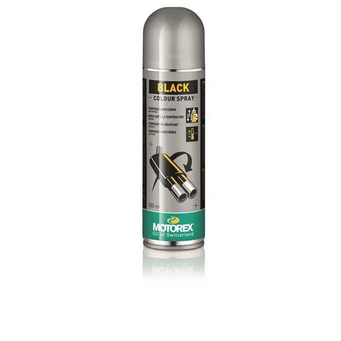 Hochtemperaturfarbe schwarz 500 ml Motorex