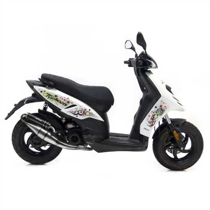 Échappement LEOVINCE H.M. TT Black Piaggio Typhoon 50 / Zip Fast Rider / Zip Kat