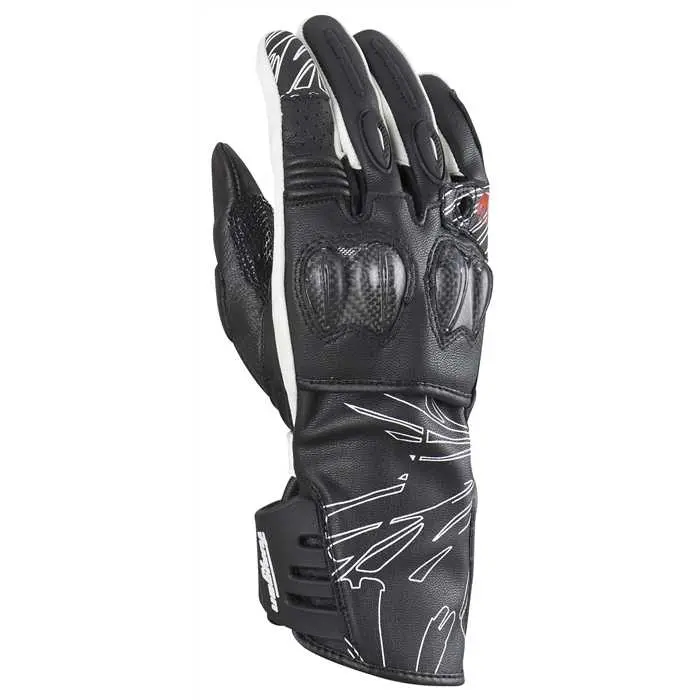 Gants FURYGAN RG20 Lady Noir Blanc