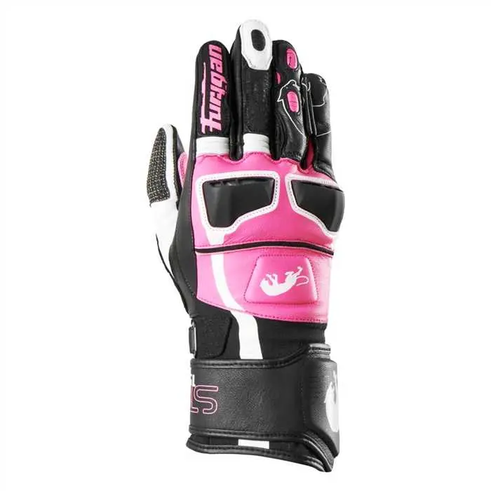 Handschuhe Furygan Styg 15 Lady schwarz-rosa