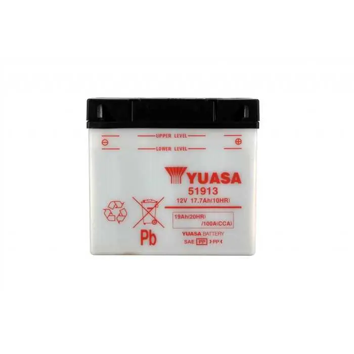 Batterie 12C16A-3B konventionell mit Wartung Yuasa - Äquivalent YT19BL-BS