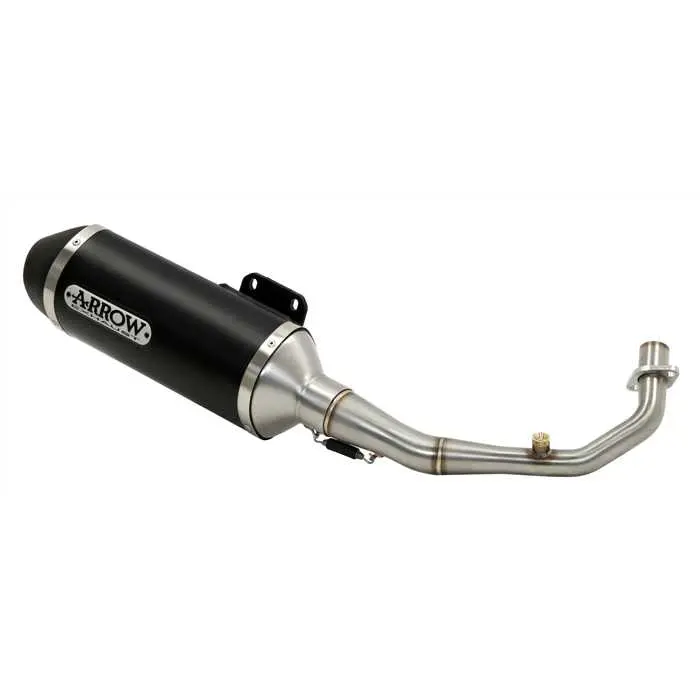 Kymco K-XCT 300I'13/16 homol.aluminium dark urban silencer