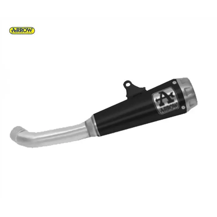 Échappement Arrow HQ Svartpilen 125 '21 Racing Décatalysé Acier Inoxydable Pro