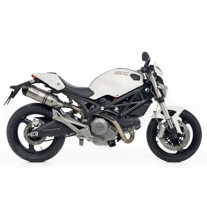 Udstødningssystem LEOVINCE SBK LV One Evo Rustfrit stål Ducati Monster 696-796-1100/S