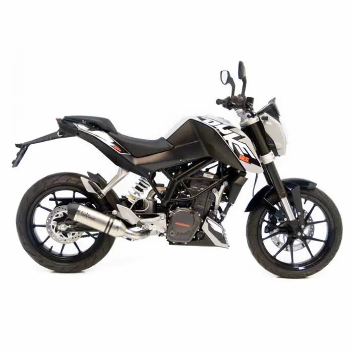 Échappement LEOVINCE SBK LV One KTM Duke 125/200 i.e. inox