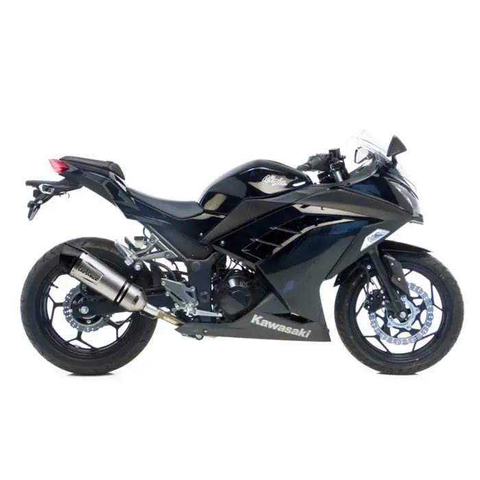 Leovince SBK LV One Evo カワサキ Ninja 250/300 R および Z 250/300 i.e. Ino 用