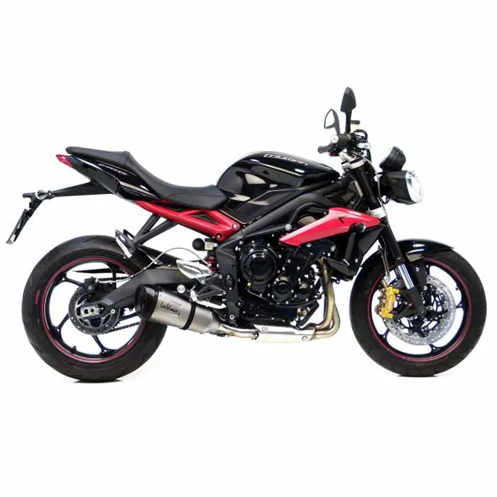 Leovince SBK Factory S Triumph Street Triple 675/R i.e. Inox