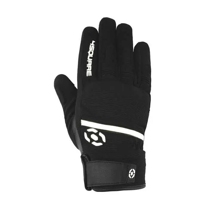 Herren-Handschuh Übergangszeit Striker schwarz weiß 4SQUARE