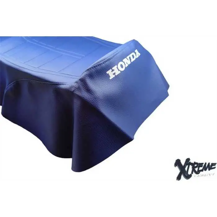 Housse de selle Xtreme Luxe Honda bleu MB