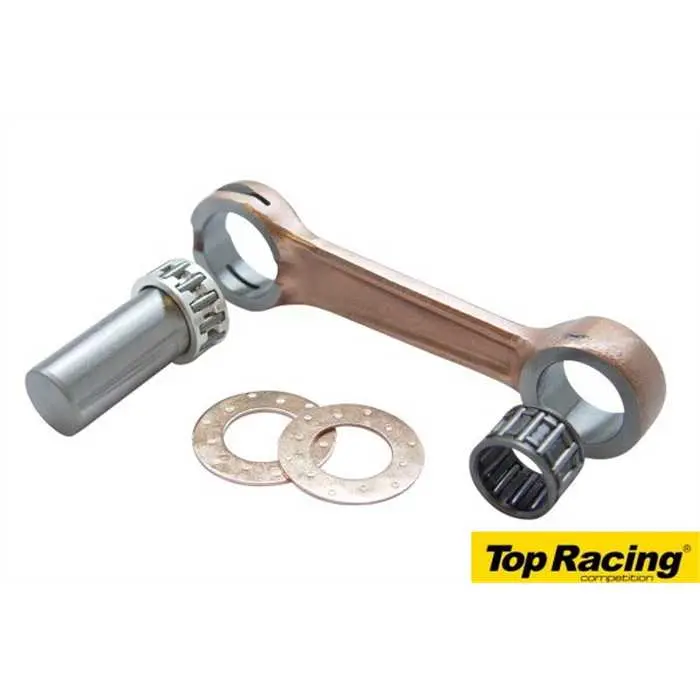 Bielle de vilebrequin Top Racing cage d'argent Jasil 85 mm Kreidler