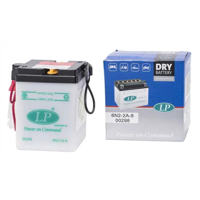 Motorcykelbatteri LANDPORT 6N2-2A-8
