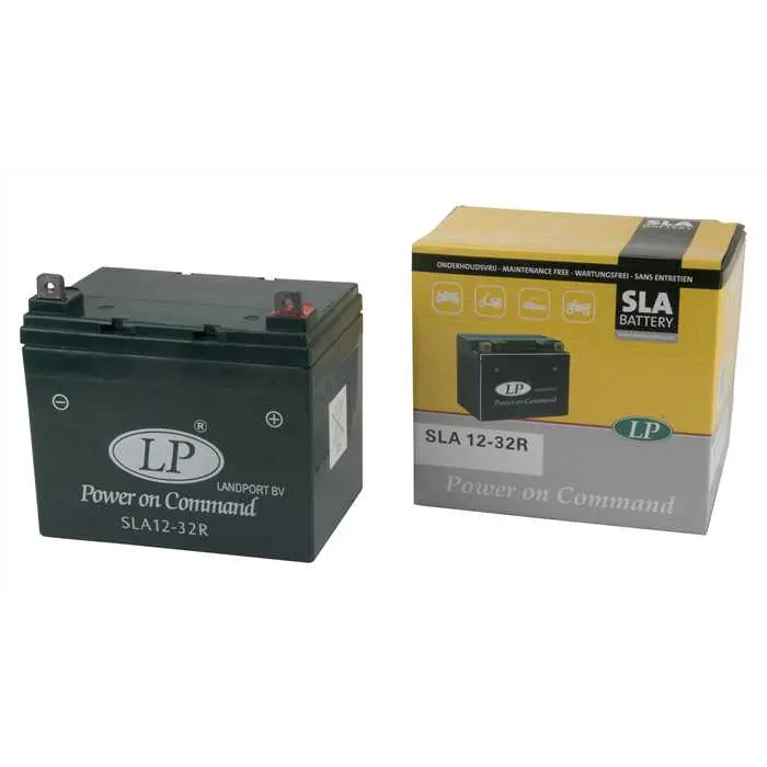 Wasserdichte Motorradbatterie LANDPORT 12V/32Ah