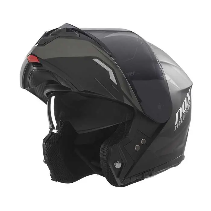 Modularhelm Nox N968 Ultra Matt Schwarz Titan