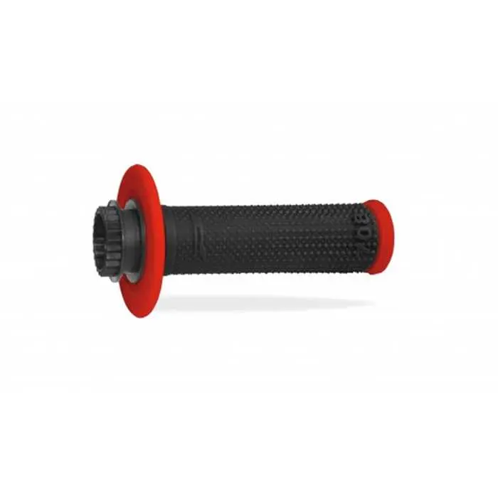 Poignées PROGRIP 708 Lock on + 7 CAMS Rouge/Noir 22/25