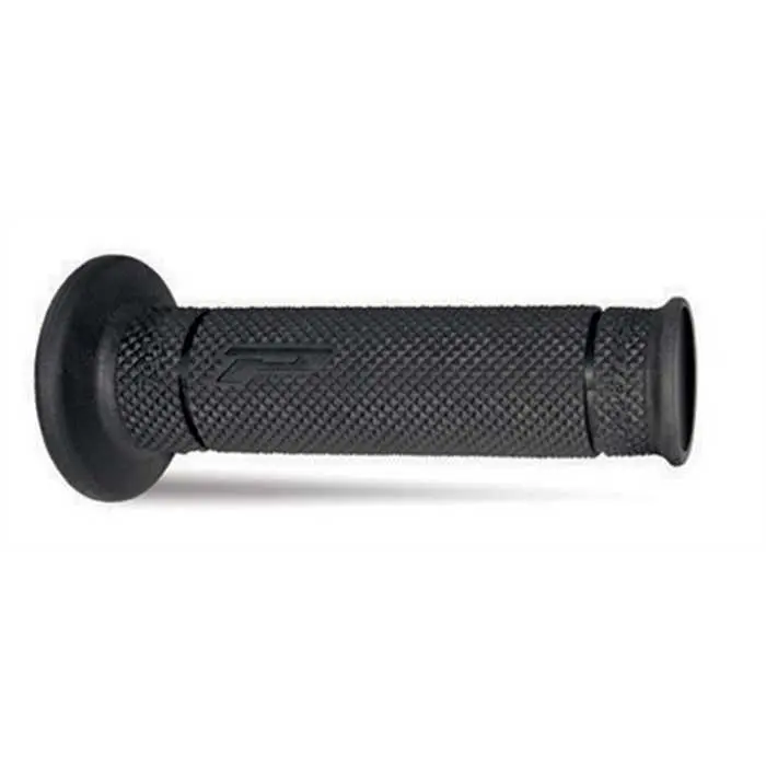 غطاء مقود Progrip 711 بكثافة واحدة أسود مفتوح الطرف 118 ملم (زوج)