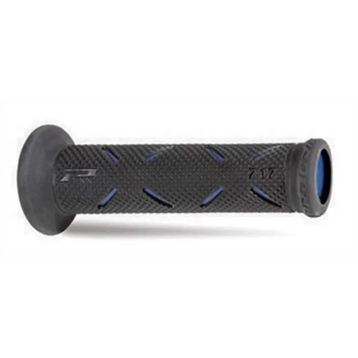 Poignées PROGRIP Art 717 MM 22/25 GP Racing Open 58/30 Bleu/Noir