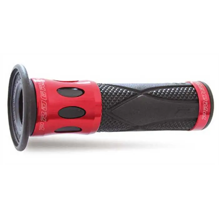 PROGRIP Art 728 MM 핸들그립 22/25 알루미늄 오픈 링 SH 35 레드