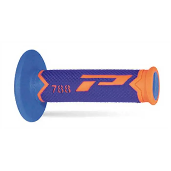 Poignées PROGRIP 788 Orange Fluo/Bleu/Bleu Clair 22/25