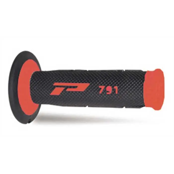 Poignées PROGRIP 791 Rouge/Noir 22/25