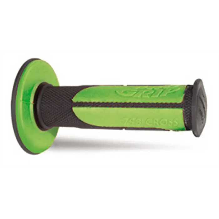 Poignées PROGRIP 798 Noir/Vert 22/25