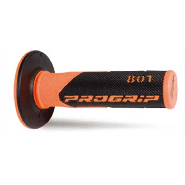 Poignées PROGRIP 801 Orange Fluo/Noir 22/25