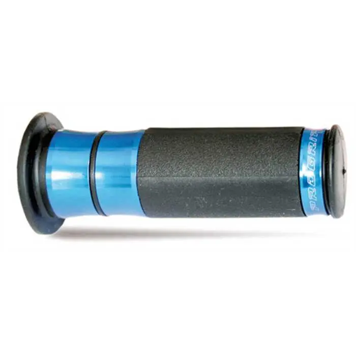 Řídítkové koncovky PROGRIP 841 MM 24/28 (1") kroužky ze slitiny SH 35 modré