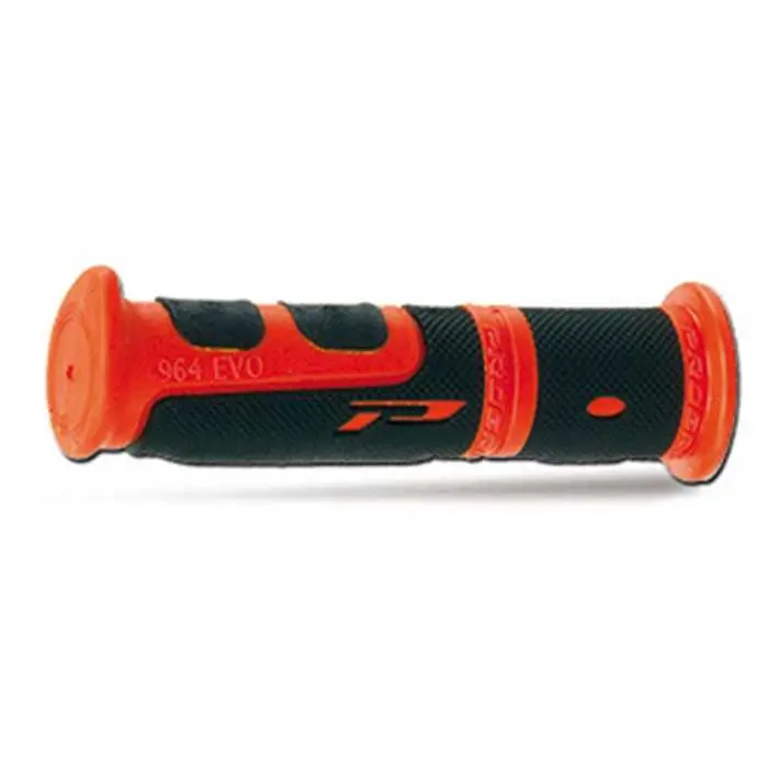 ProGrip 964 بلیک/ریڈ ATV ہینڈل گرپ قطر 22 ملی میٹر لمبائی 125 ملی میٹر