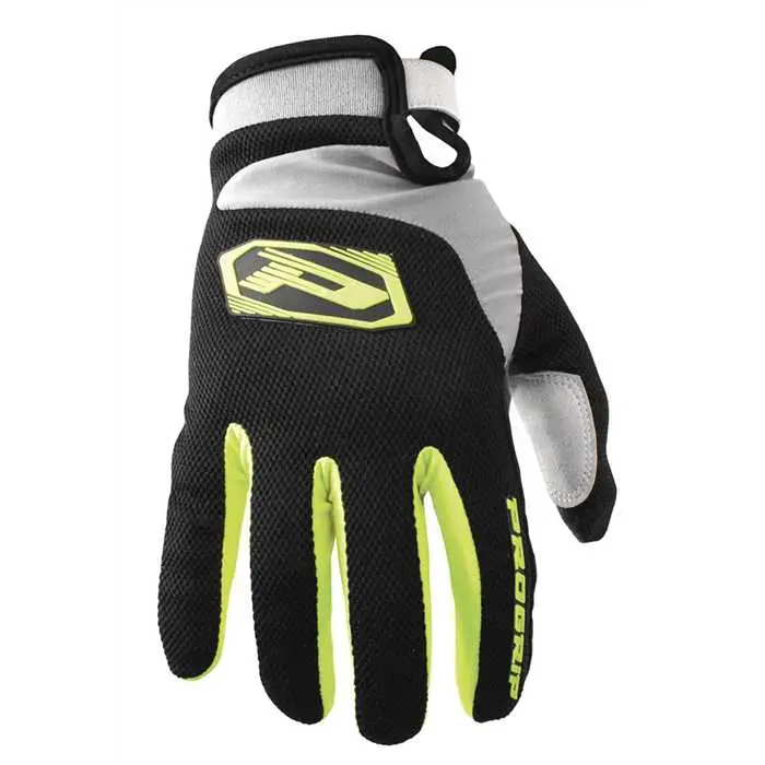 Cross-Handschuhe PROGRIP 4010 gelb fluoreszierend/schwarz/grau