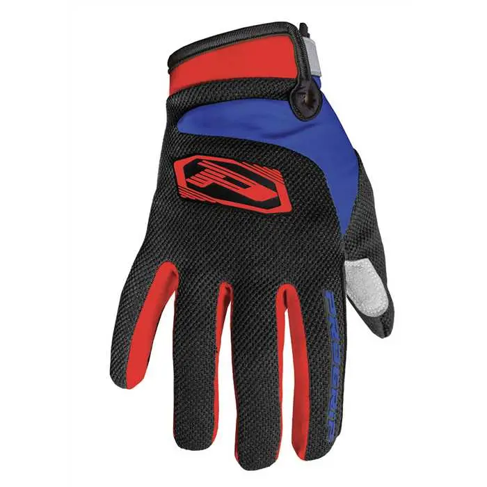 Cross-Handschuhe PROGRIP 4010 rot/schwarz/blau