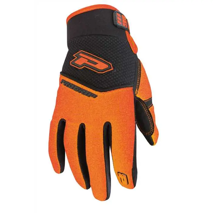 Gants cross PROGRIP 4010/18 orange/noir
