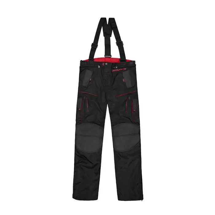 Motorradhose Herren Trailer Continental rot 4SQUARE