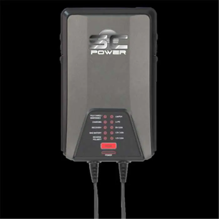 Chargeur automatique SC Charger 6V/12V 0,8/3,8A - 9 phases
