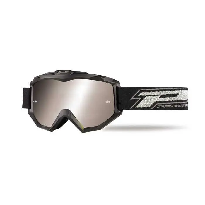 Lunettes PROGRIP art 3204/15 verres multicouches 3252 argent, finition mate noire