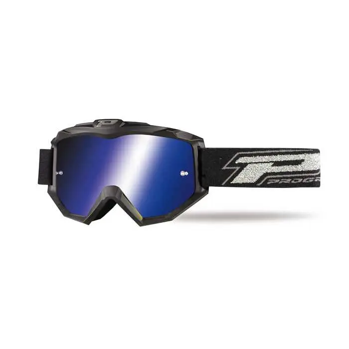Lunettes PROGRIP art 3204/15 noir mat verres multicouches 3246 bleu