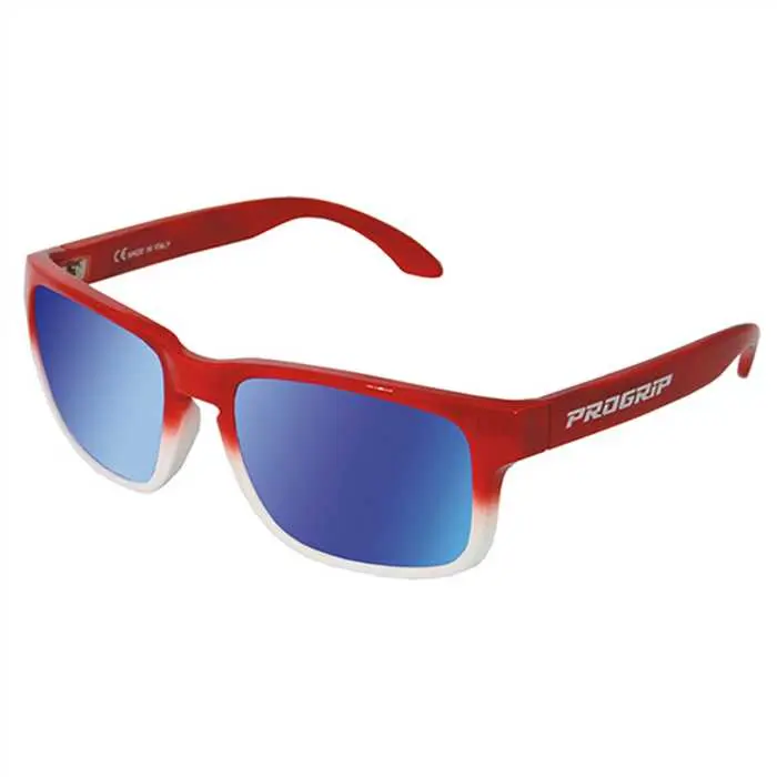 Lunettes de soleil PROGRIP 3605 rouge/blanc