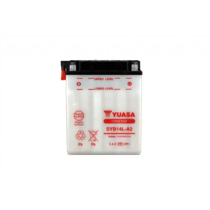 Batteria Yuasa SYB14L-A2 convenzionale con manutenzione