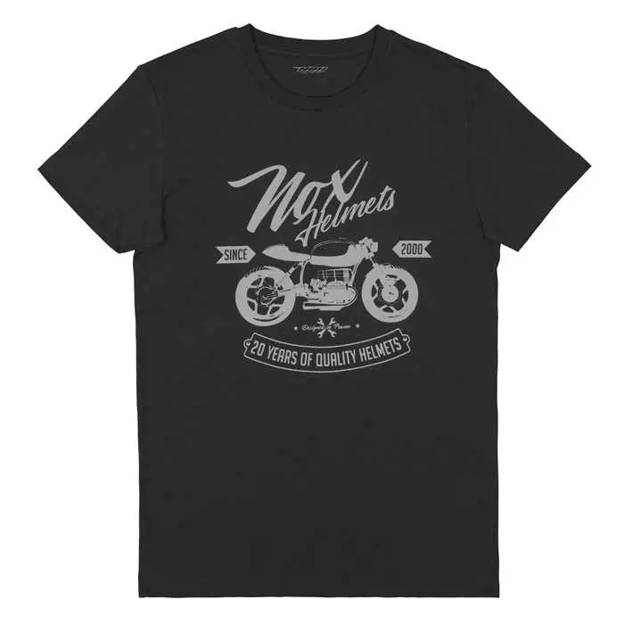 4Square Nox Scrambler schwarzes T-Shirt — Casual Bekleidung