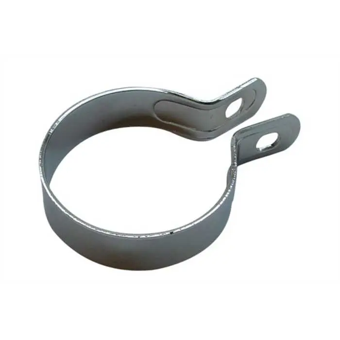 Collier d'échappement 65mm chromé