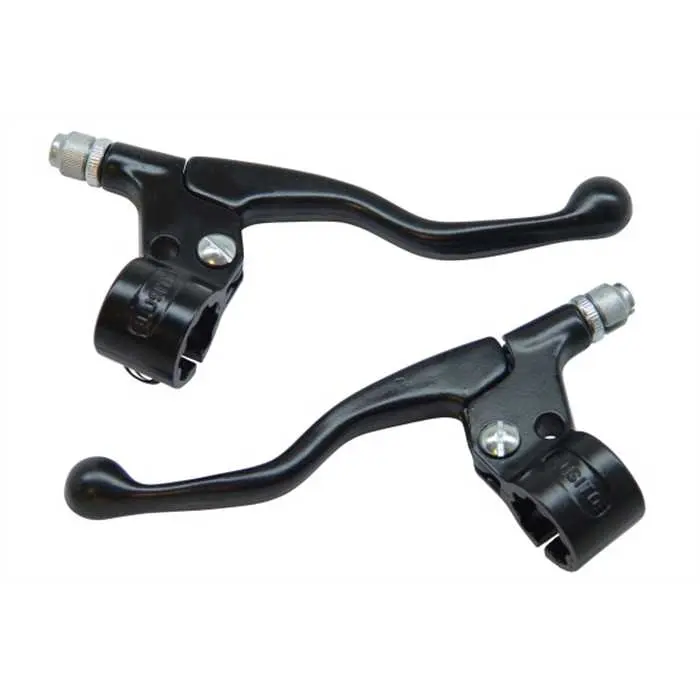 Hebel Lusito kurz fest schwarz/schwarz Camino für Moped Puch Maxi