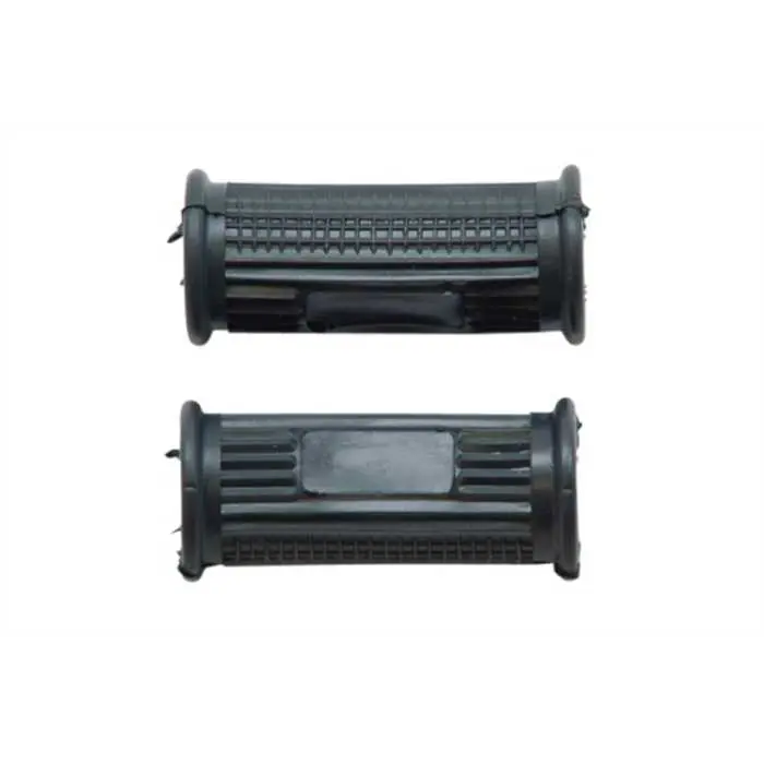 Repose-pieds caoutchouc 16 mm noir