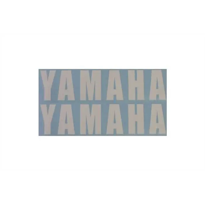Yamaha 2피스 스티커 세트 화이트