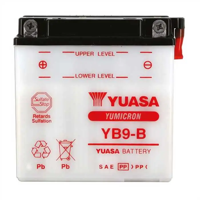 12V 9ah YB9-B Yuasa yumicron 유지보수형 일반 배터리 (lg137xl77xh141mm)