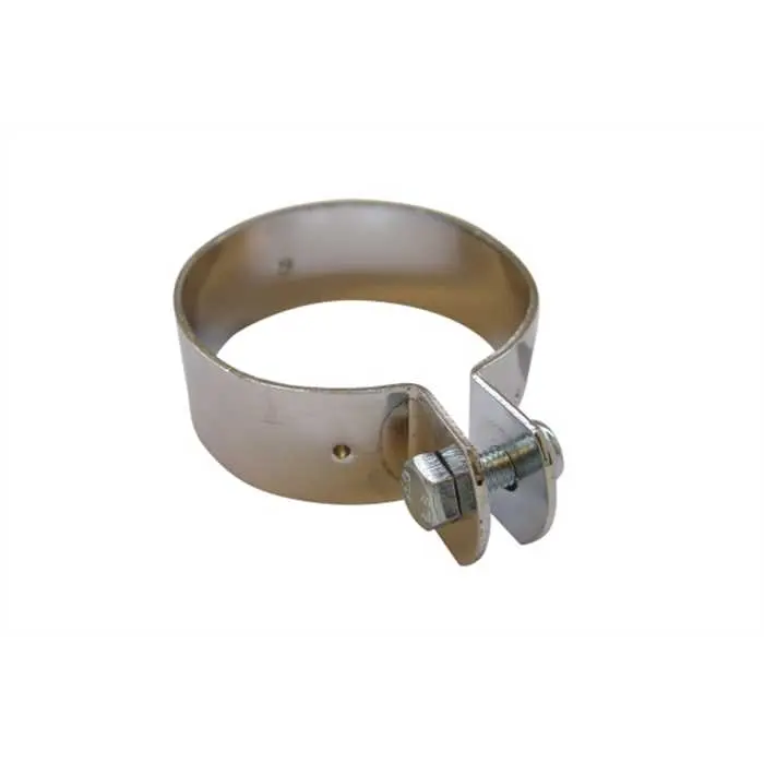 Collier d'échappement 70 mm chrome Zundapp